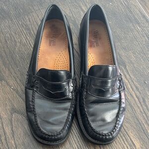 Bass Weejuns Katherine II Leather penny loafers, black, size 9